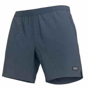 SAXX Sport 2 Life 2N1 Short 7 Inseam Ballpark Pouch Men's Size L Grey